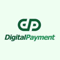 letter dp digital payment logo design inspiration
