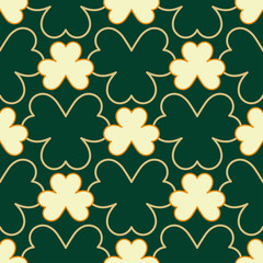 St. Patrick's Day seamless pattern