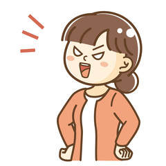 お母さん　怒り