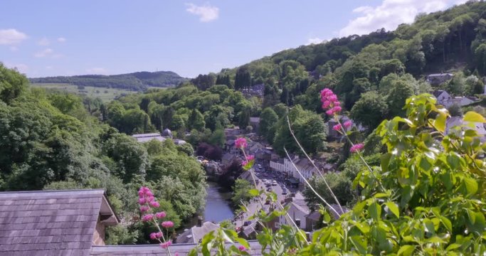View of Matlock Bath, Derbyshire Dales, Derbyshire, England, UK, Europe