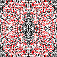 Unique, abstract pattern - vector