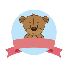 cute little bear character