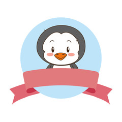 cute little penguin character