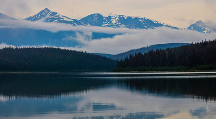 lake in mountains