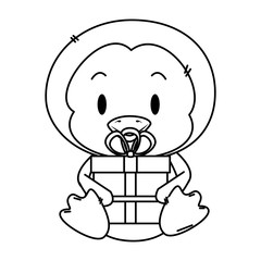 cute little penguin character