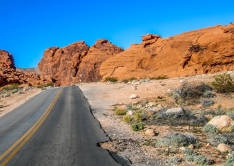 Road in the Desert