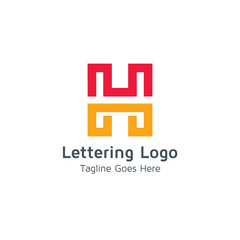 Lettering H Vector