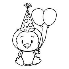 cute little penguin character