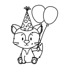 cute little fox character