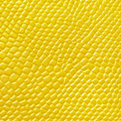 yellow leatherette texture as background