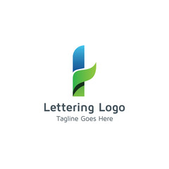 Lettering I Vector