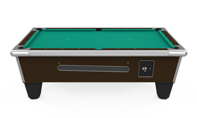 Billiard Table Isolated