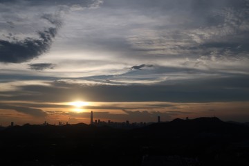 Hong Kong Sunset 