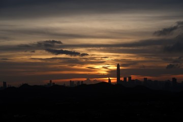 Hong Kong Sunset