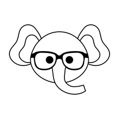 cute little elephant character