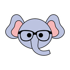cute little elephant character