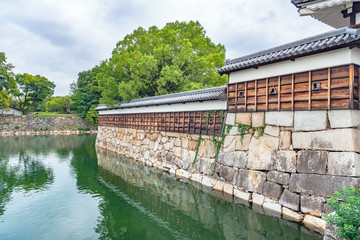 広島城の風景