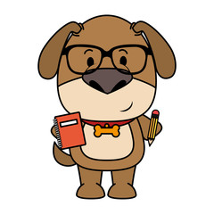 cute little dog character