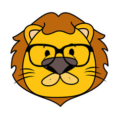cute little lion character