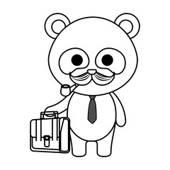 cute little bear character