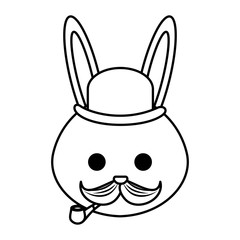 cute little rabbit character