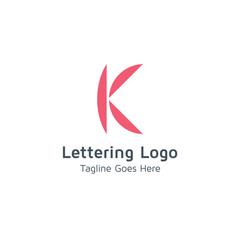 Lettering K Vector