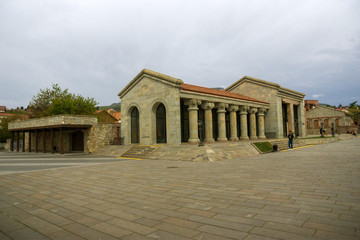 Fototapeta na wymiar Mtskheta is the first capital of Georgia, its cultural and historical center.