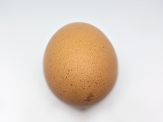 chicken egg isolated on white background