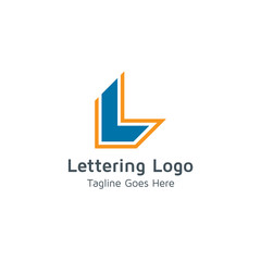 Lettering L Vector