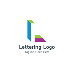 Lettering L Vector