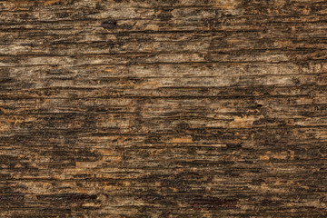 Old wood texture detail on wooden bench.