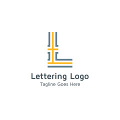 Lettering L Vector