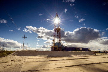 Oil rig