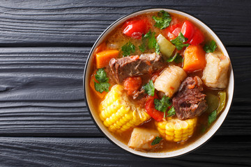 Sancocho is a meats and vegetables stew, enjoyed in Latin America and the Spanish Caribbean...