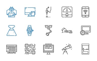 device icons set