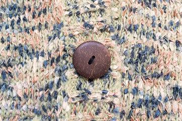 knitted fabric texture, buttons