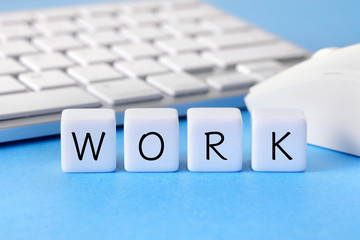 働く ビジネスイメージ WORK words concept