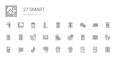 smart icons set
