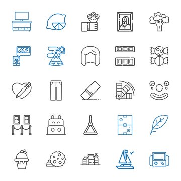 collection icons set