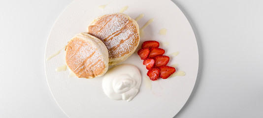 Strawberry cream bread