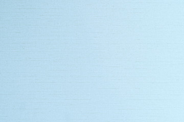 Cotton silk blended fabric texture pattern background in sweet light pale blue color