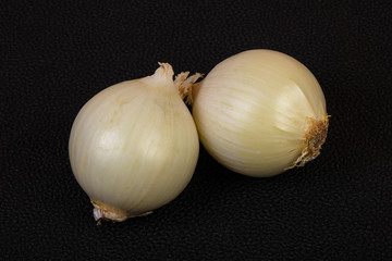 Fototapeta premium Ripe white onion