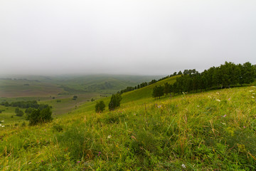 Altai mountains panorama