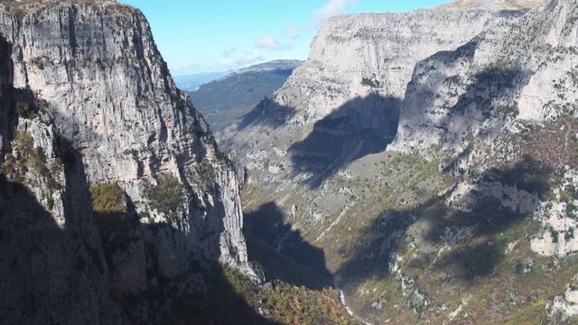 Aerial, Vikos Gorge Greece