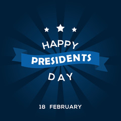 Presidents Day Vector Design