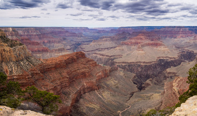Fototapeta na wymiar Grand Canyon from Hopi Point