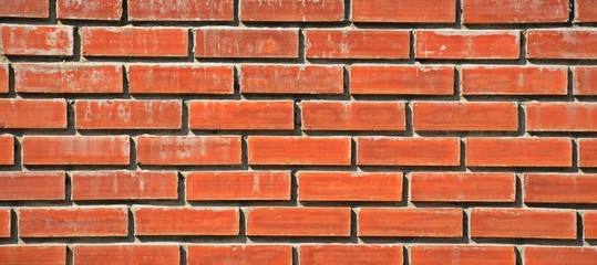 Background of old vintage brick wall