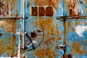 Background texture of rust