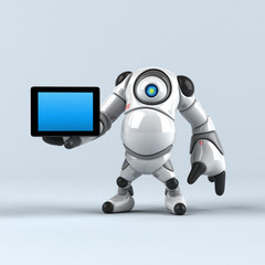 Fototapeta premium Big robot - 3D Illustration