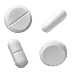 white pill medical drug medication